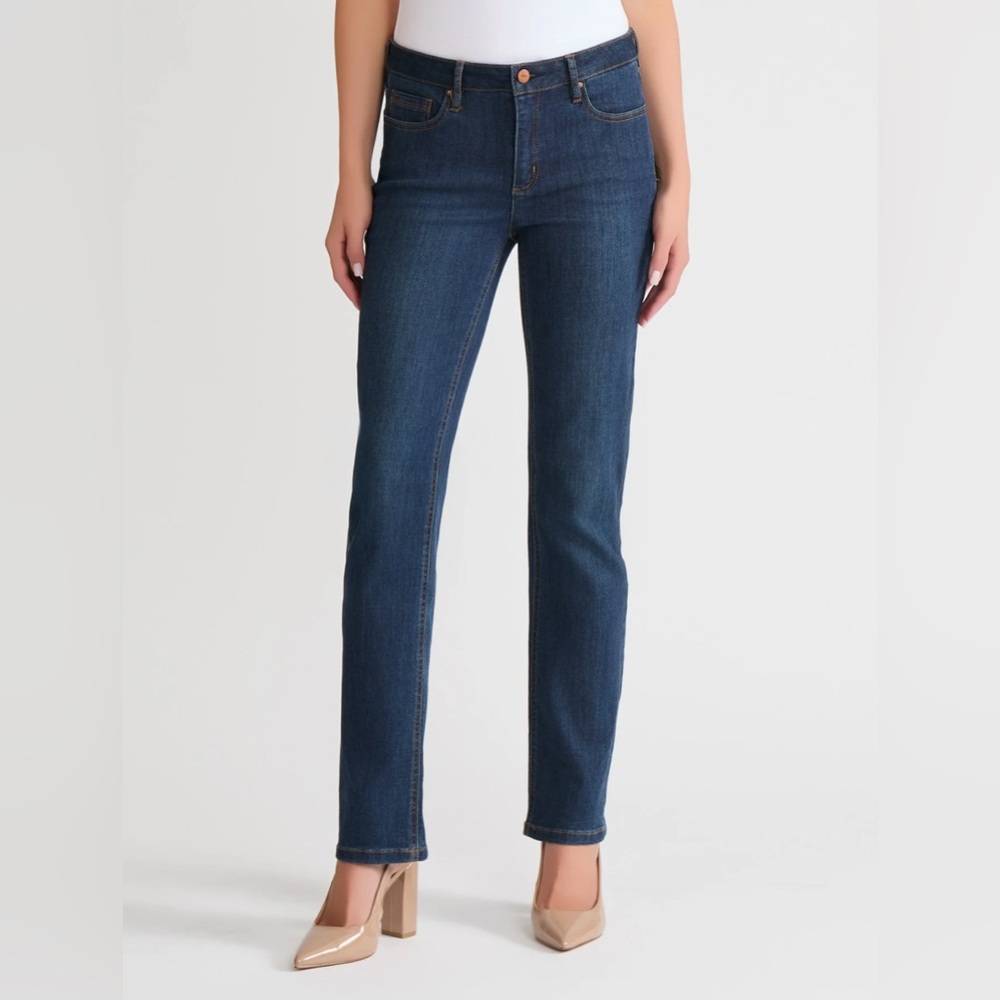 Jones New York Lexington Straight Leg Jeans